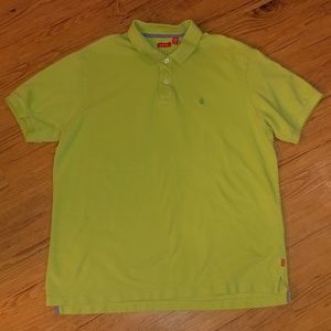 Men's Izod Lime Green Polo XL